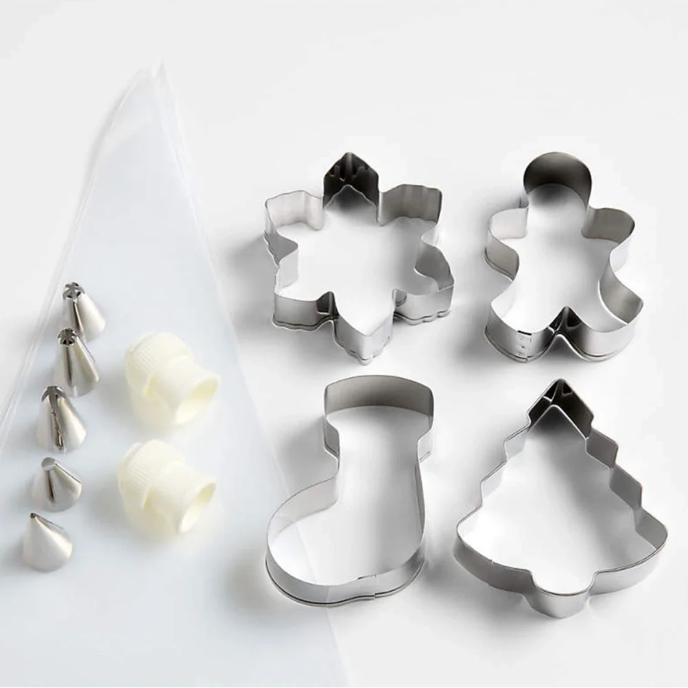 Crate&Barrel Festive Cookie Decorating Set
